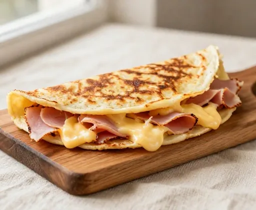 Photo de : Crêpes jambon-fromage